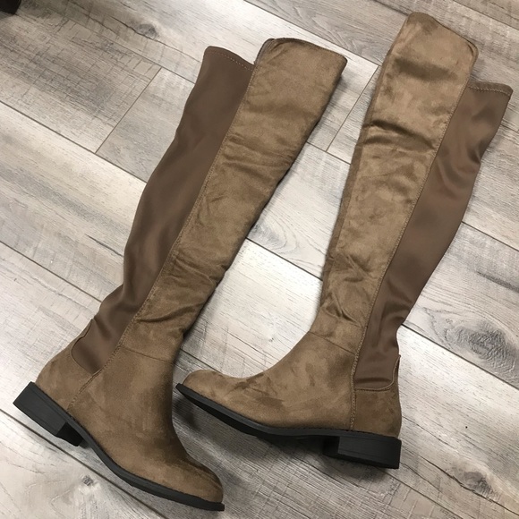Shoes Discounted Today Only Talia Tall Taupe Boots Poshmark